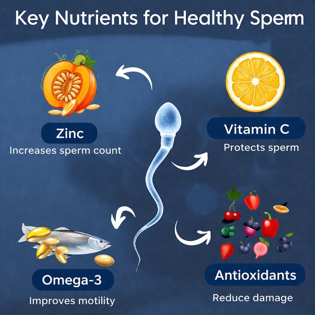 Key Nutrients for Healthy Sperm