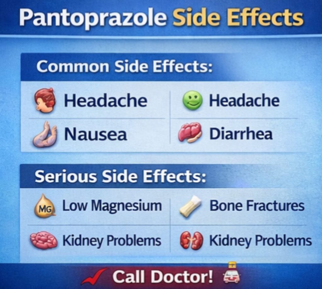 pantoprazole side effects